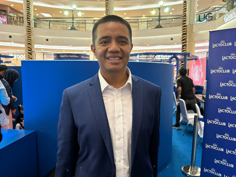 Dokter Spesialis Anak, dr. Miza Afrizal Azwir, Sp.A, Bmedsci.Mkes, dalam acara "LACTOGROW Digestion Expert Lab" di Jakarta Selatan, Kamis (5/6/2026). Foto: Eka Nurjanah/kumparan