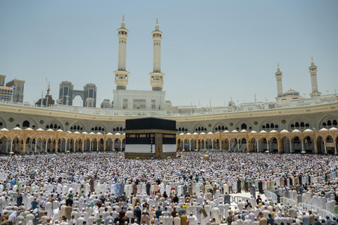 Jemaah salat Jumat di Masjidil Haram pada 5 Juni 2026 setelah puncak haji berakhir.   Foto: Dok. AlharamainSA