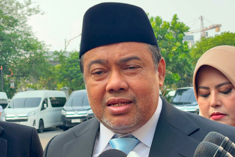 Penasihat Khusus Presiden Bidang Ketenagakerjaan, Said Iqbal di Istana Negara, Jakarta, Senin (8/6/2026). Foto: Zamachsyari/kumparan