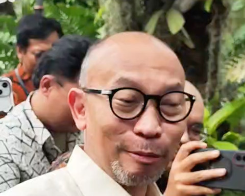 Chatib Basri di istana. Foto: Jonathan/kumparan