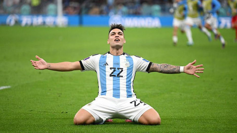 Pemain Inter Milan, Lautaro Martinez, adalah bagian dari tim Argentina yang menjuarai Piala Dunia 2022 di Qatar.