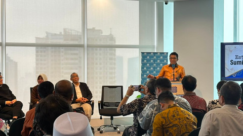 Acara Launching & Bedah Buku: Estafet Ideologi Sumitro ke Prabowo (Komunikasi Politik, Ekonomi, dan Momentum Perubahan di Peralihan Zaman) karya Dr. Hendri Satrio, Universitas Paramadina, Jakarta (10/6/2026). Foto: Kevin Daniel/kumparan