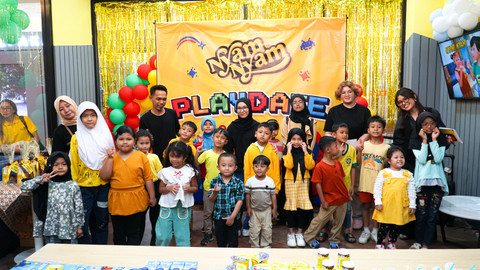 Keseruan Nyam Nyam Playdate di Timezone Pacific Place. Foto: Nyam Nyam