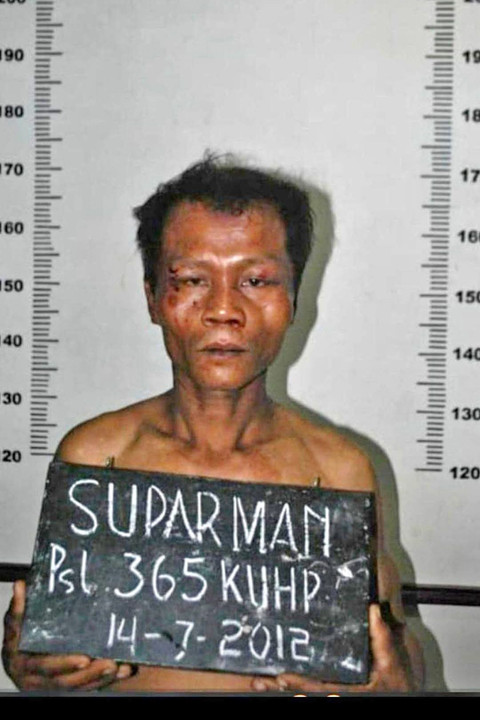 Suparman, pelaku pembunuhan bocah 11 tahun di Sragen. Foto: Dok. Istimewa