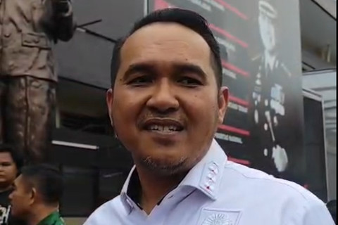 Kepala Kejaksaan Negeri Medan, Ridwan Sujana Angsar, saat ditemui di Polrestabes Medan, Rabu (10/6/2026). Foto: Amar Marpaung/kumparan
