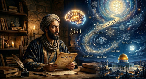 Ibn Sina memaknai Isra Mi'raj sebagai perjalanan akal dan jiwa menuju kesempurnaan intelektual. Foto: Generated by AI