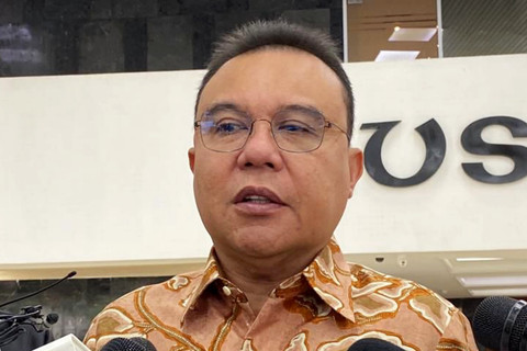 Wakil Ketua DPR Sufmi Dasco Ahmad di Kompleks Parlemen, Senayan, Jakarta, Kamis (11/6/2026). Foto: Nasywa Athifah/kumparan