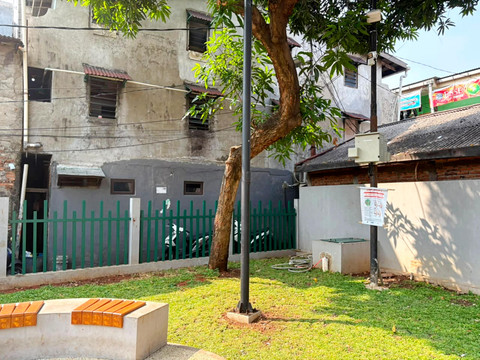 Suasana tempat terjadinya perundungan terhadap seorang anak di Taman Kramat Pulo, Jakarta Pusat pada Kamis (11/6/2026). Foto: Ryan Iqbal/kumparan
