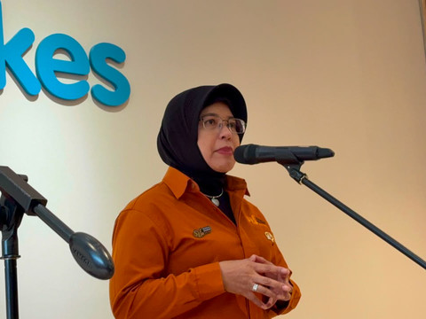 Kepala BPS RI Amalia Adininggar Widyasanti dalam jumpa pers usai Sosialisasi Sensus Ekonomi 2026 oleh BPS RI di Gedung Kementerian Kesehatan, Jakarta, Kamis (11/6/2026). Foto: Nauval Pratama/kumparan
