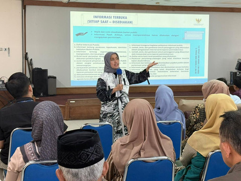 TASPEN dan Komisi Informasi Pusat (KIP) menggelar Sosialisasi Keterbukaan Informasi Publik yang diikuti ASN dan peserta pensiunan di Kantor Cabang TASPEN Purwokerto pada Kamis (4/6/2026). Foto: Dok. TASPEN