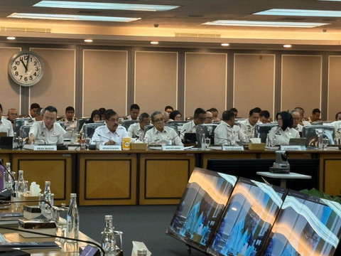 Suasana rapat Komisi XIII DPR dengan Kemenimipas di Kompleks Parlemen, Senayan, Jakarta, Kamis (11/6/2026). Foto: Nasywa Athifah/kumparan