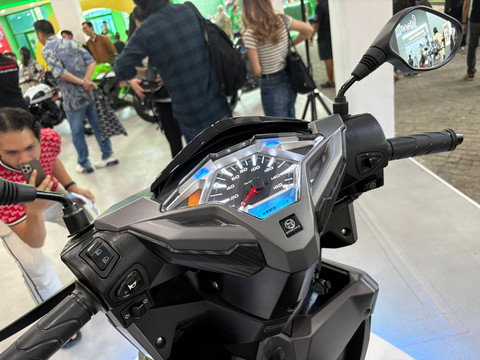 Motor baru Kawasaki di Jakarta Fair 2026. Foto: Sena Pratama/kumparan