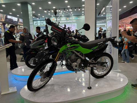 Motor baru Kawasaki di Jakarta Fair 2026. Foto: Sena Pratama/kumparan