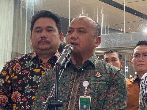 Kapuspenkum Kejagung, Anang Supriatna di Gedung Jampidsus, Jakarta, Jumat (12/6/2026). Foto: Aditya Nugraha/kumparan