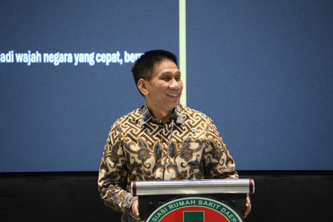 Wamendagri Akhmad Wiyagus dorong RSD lakukan transformasi tata kelola dan pelayanan untuk hadirkan layanan kesehatan unggul, Jumat (12/6/2026). Foto: Kemendagri RI