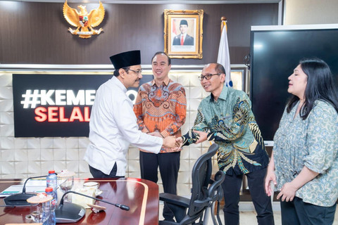 Kemensos dan GoTo kolaborasi digitalisasi bansos melalui teknologi liveness detection untuk pastikan validitas data penerima, Sabtu (13/6/2026). Foto: Dok. Kemensos