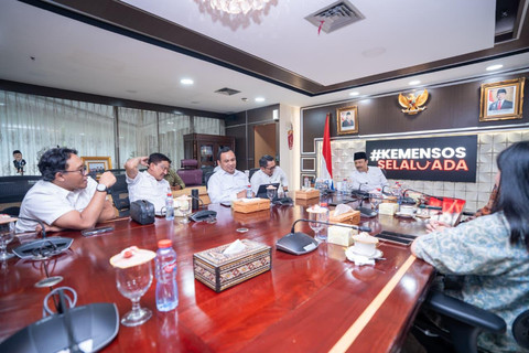 Kemensos dan GoTo kolaborasi digitalisasi bansos melalui teknologi liveness detection untuk pastikan validitas data penerima, Sabtu (13/6/2026). Foto: Dok. Kemensos