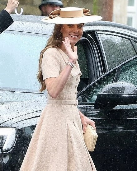 Gaun Krem Kate Middleton di Pernikahan Sepupu Pangeran William Tuai Sorotan. Foto: Instagram @prxnccesscatherine