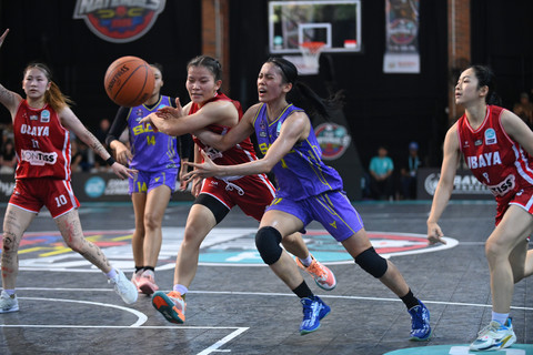 Final Campus League Basketball Season 1 2026 kategori Putri antara Soegijapranata Catholic University (SCU) melawan Universitas Surabaya (Ubaya) di UPH Basketball Court, Tangerang, Sabtu (13/6/2026). Foto: Dok. Campus League