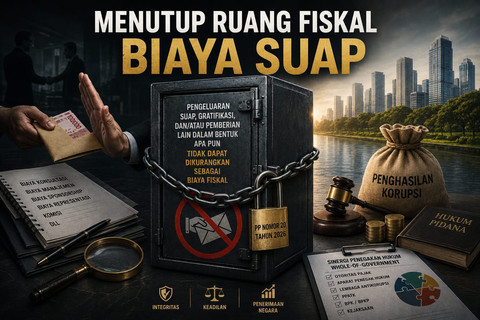 Menutup Ruang Fiskal Biaya Suap. Ilustrasi AI