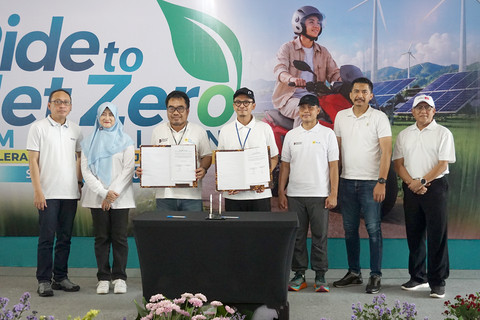 Motor listrik Polytron 350 digunakan sebagai armada operasional PLN UID Jawa Timur. Foto: Polytron