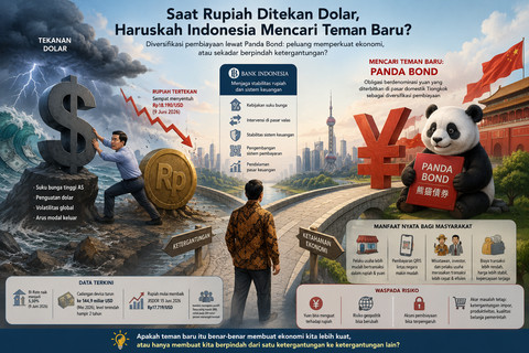 Ilustrasi Alternatif Pembiayaan Dengan Panda Bond. Foto Generated by AI
