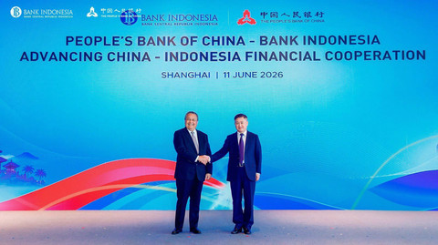 Pertemuan Antara Gubernur BI dengan BI PBOC. Foto: Departemen Komunikasi - Bank Indonesia