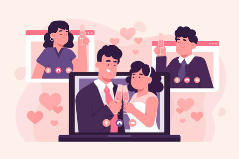 https://www.magnific.com/free-vector/online-wedding-ceremony_9675826.htm#fromView=search&page=1&position=0&uuid=3cfa3b6c-5127-423a-9ffa-1fb8337aba98&query=Dampak+Pernikahan+Jarak+Jauh+%28Long-Distance+Marriage%29+
