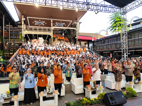 Suasana saat Pencanangan Sensus Ekonomi 2026 Daerah Istimewa Yogyakarta di Teras Malioboro 1 Yogyakarta, Kamis (18/6/2026). Foto: Arfiansyah Panji/kumparan