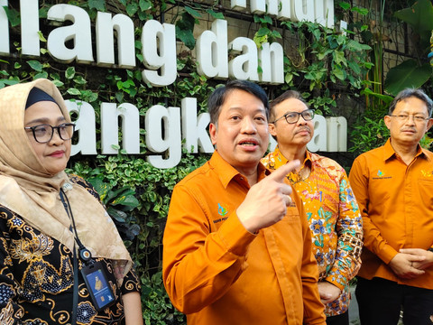 Wakil Kepala BPS RI Sonny Harry Budiutomo saat Pencanangan Sensus Ekonomi 2026 Daerah Istimewa Yogyakarta di Teras Malioboro 1 Yogyakarta, Kamis (18/6/2026). Foto: Arfiansyah Panji/kumparan