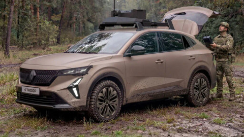 Renault Group kolaborasi dengan Thales membuat kendaraan taktis 4 Troop. Foto: Renault