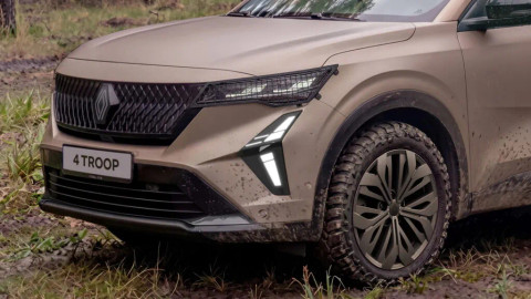 Renault Group kolaborasi dengan Thales membuat kendaraan taktis 4 Troop. Foto: Renault