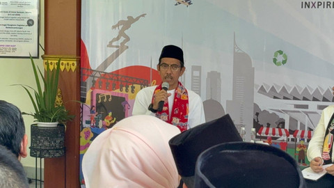 Kepala Perwakilan Bank Indonesia Provinsi DKI Jakarta, Iwan Setiawan dalam konferensi pers Jakarta Kreatif Festival (JKF) Tahun 2026 di kawasan Jakarta Pusat, Jumat (19/6/2026). Foto: Nauval Pratama/kumparan