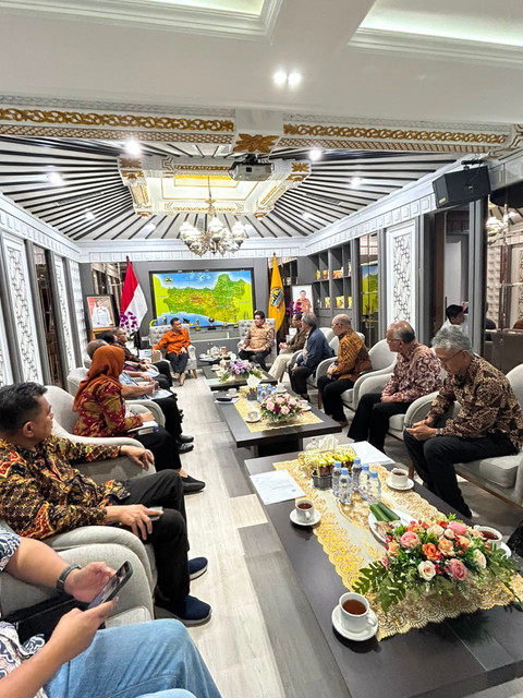Audiensi Apindo dengan Gubernur Jawa Tengah. Foto: Apindo.