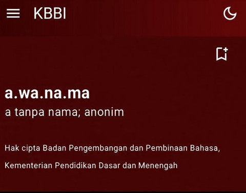Tangkapan layar dengan warna latar belakang hasil kreasi pengubahan Meta AI.