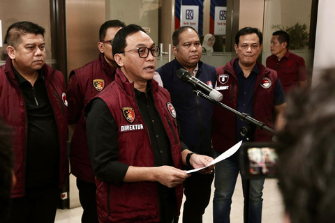 Dirnarkoba Bareskrim Polri Brigjen Eko Hadi Santoso memberikan keterangan pers di bareskrim polri, Jumat (19/6). Foto: dok. dirtipidbareskrim