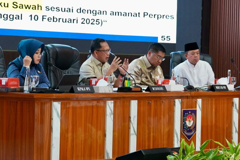 Mendagri dan Menteri ATR/BPN terbitkan SEB untuk integrasikan LP2B ke RTRW guna dukung swasembada pangan nasional, Jumat (19/6/2026). Foto: Dok. Kemendagri