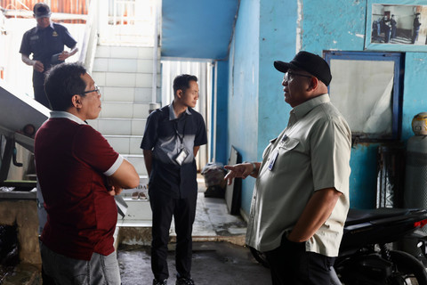 Dirut LPDB Koperasi tinjau KKMP Sampangan dan KUD Usaha Mina, Semarang, dorong koperasi tingkatkan produktivitas dan daya saing, Jumat (19/6/2026). Foto: Dok. LPDB
