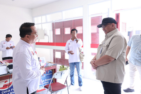 Dirut LPDB Koperasi tinjau KKMP Sampangan dan KUD Usaha Mina, Semarang, dorong koperasi tingkatkan produktivitas dan daya saing, Jumat (19/6/2026). Foto: Dok. LPDB