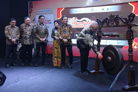 Dirut LPDB Koperasi Krisdianto buka Pekan Kreatif Nusantara 2026 di Pekalongan, ajak daerah perkuat ekonomi kreatif berbasis koperasi, Jumat (19/6/2026). Foto: Dok. LPDB
