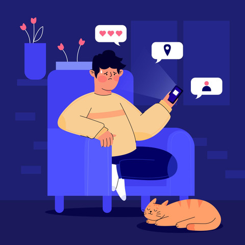 https://www.magnific.com/free-vector/fomo-fear-missing-out-concept_10175340.htm#fromView=search&page=1&position=4&uuid=079e22dd-7522-4578-bbe9-c23e4388eb73&query=Pengaruh+Media+Sosial+terhadap+Overthinking+dalam+Rumah+Tangga