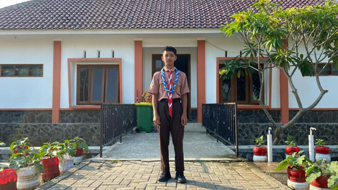 Sempat putus sekolah dan bekerja jadi tukang las, Aldo kini menata masa depan dan raih mimpi ke Jepang lewat SRT 5 Ponorogo, Sabtu (20/6/2026).  Foto: Dok. Kemensos