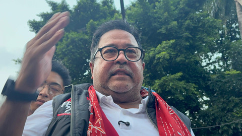 Wakil Gubernur DKI Jakarta Rano Karno di Taman Proklamasi, Menteng, Jakarta Pusat, Sabtu (20/6)/2026). Foto: Nasywa Athifah/kumparan