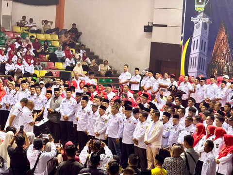 Pelantikan Pengurus DPD Ikatan Keluarga Minang (IKM) Kabupaten/Kota se-Riau  Foto: Dok. Istimewa