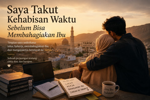 Cinta seorang anak kepada Ibu yang membuatnya terus berjuang dalam pendidikan.