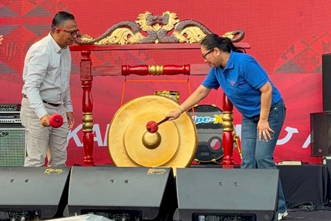 Daihatsu Kumpul Sahabat Depok resmi dibuka di Grand Depok City, Depok, Minggu (21/6/2026). Foto: Fitra Andrianto/kumparan