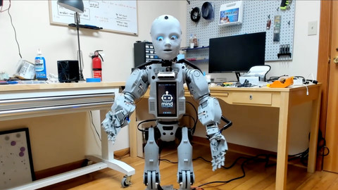 Robot AI Codey buatan startup Mind Children. Foto: Mind Children
