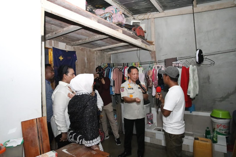 Mendagri Tito Karnavian meninjau Perumahan Grand Royal Regency II di Jayapura, Papua, Minggu (21/6/2026). Foto: Dok. Kemendagri