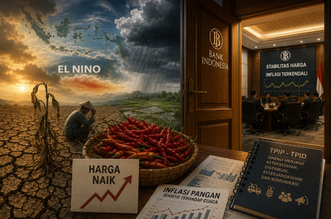 El Nino Mengetuk Pintu Bank Sentral, sumber: AI