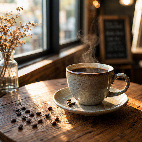 Kopi dan Suasana Pagi Hari. Foto: Istimewa